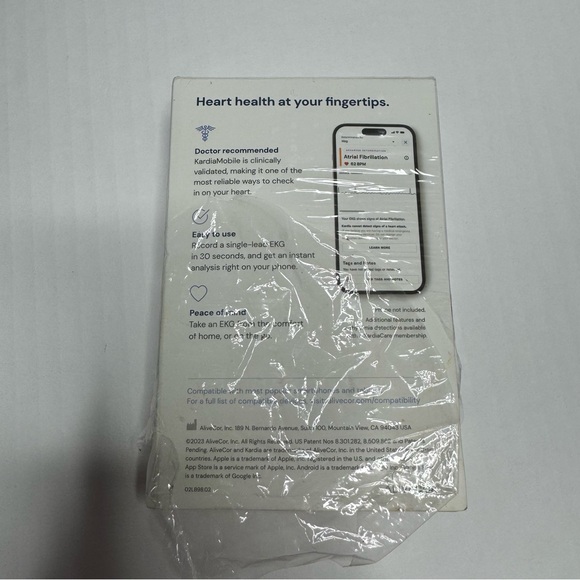 KardiaMobile Single-lead personal‎ EKG device - Picture 5 of 6